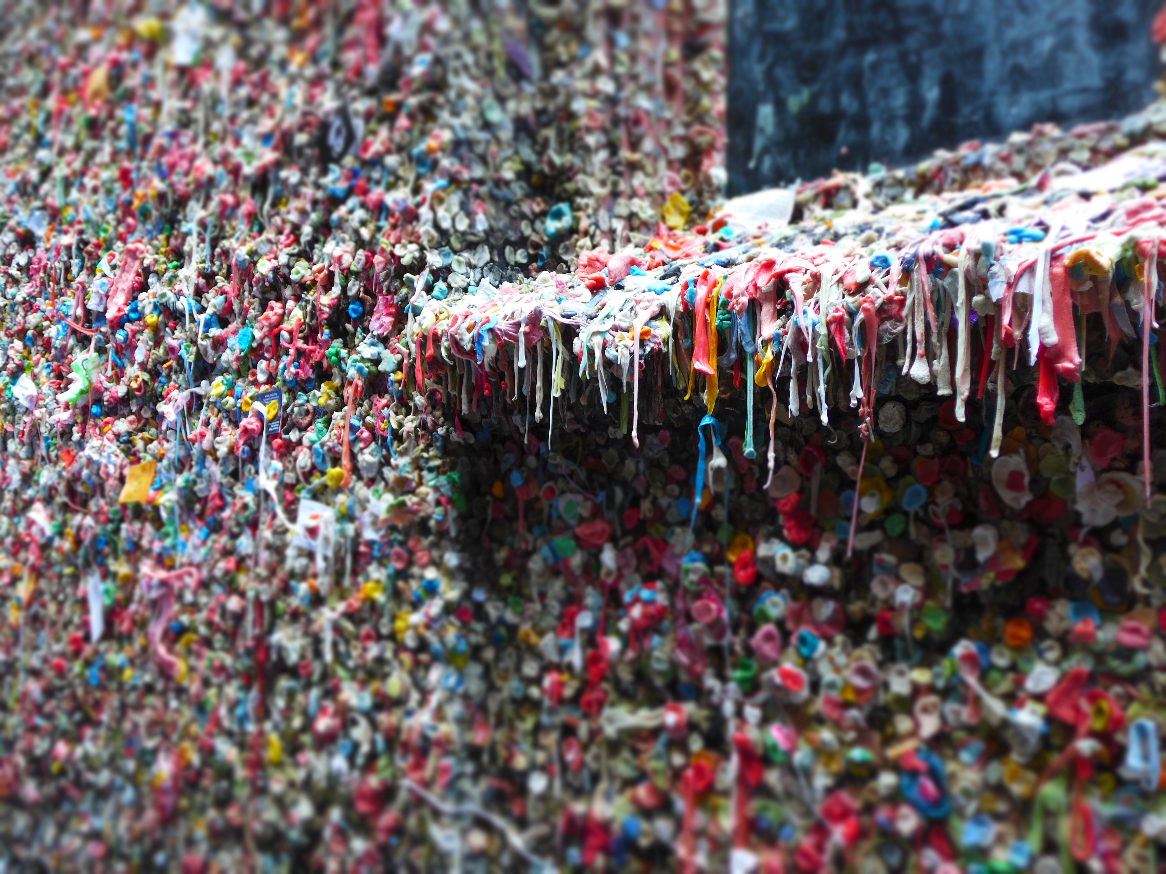 Yummy... - the gum wall